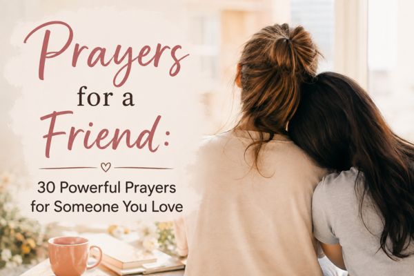 Prayers for a Friend: 30 Powerful Prayers for Someone You Love
